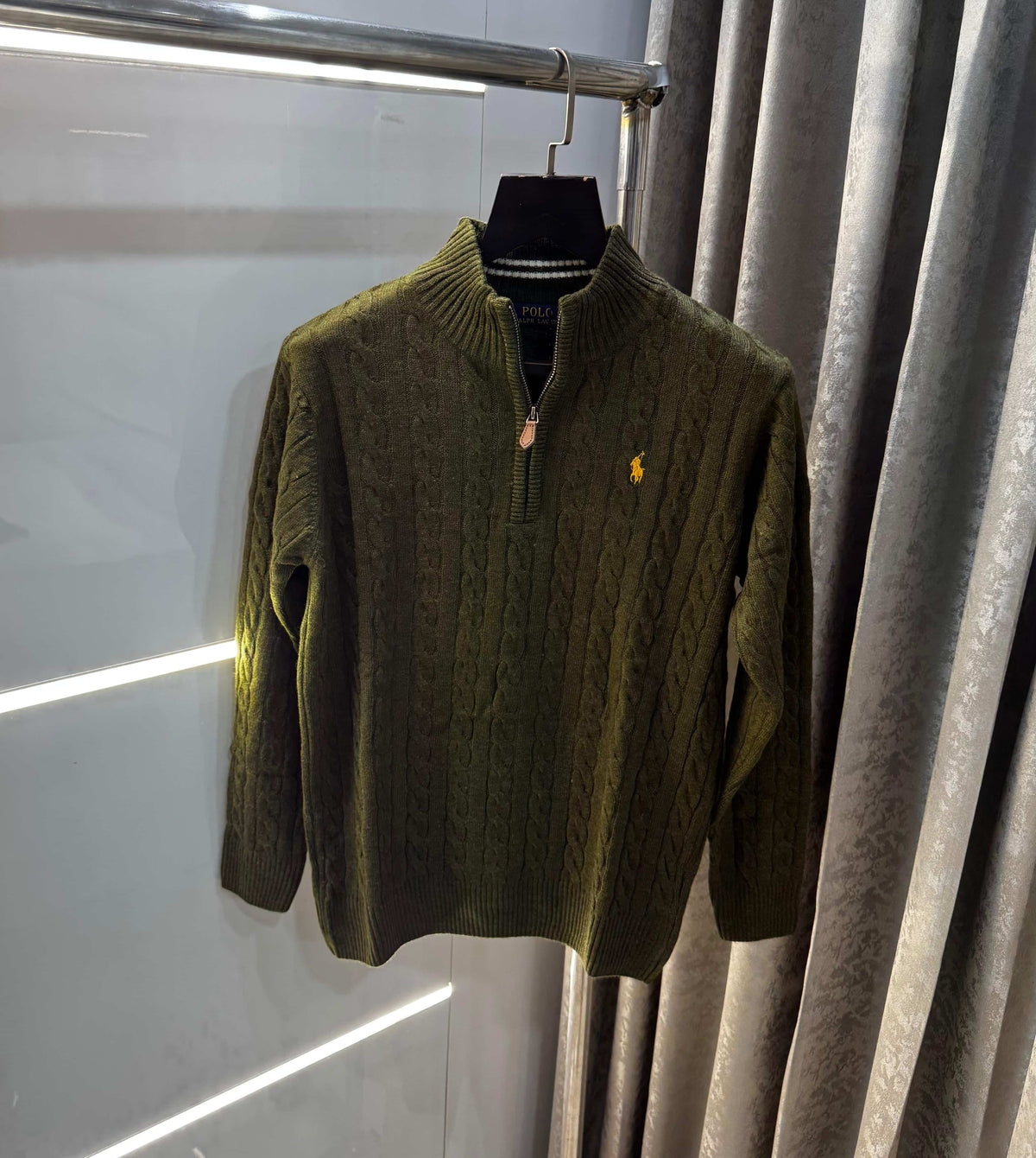 Ralph Laure n Olive Imported Knitted Pull Over