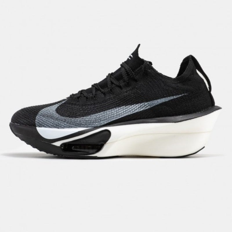 Nike Mens Air Zoom Alphafly 3 Running Shoes BLACK WHITE