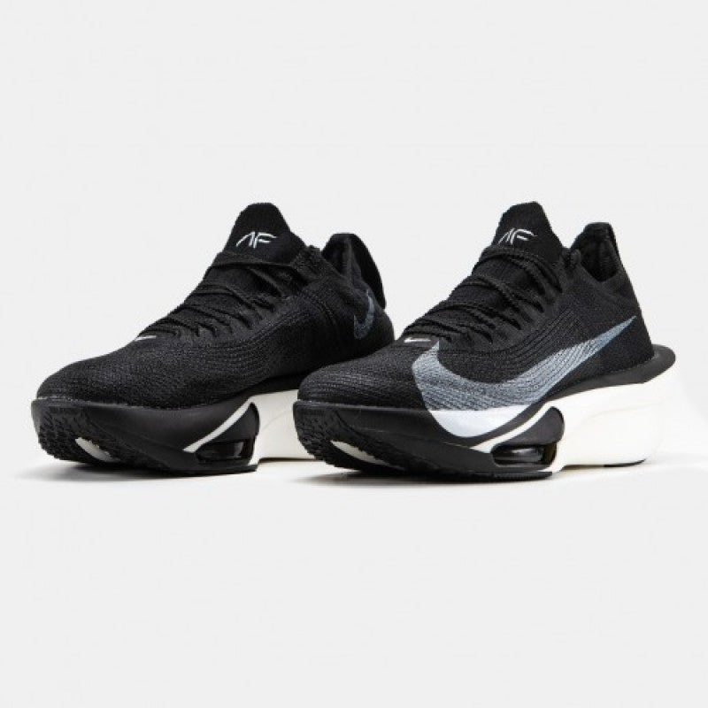 Nike Mens Air Zoom Alphafly 3 Running Shoes BLACK WHITE