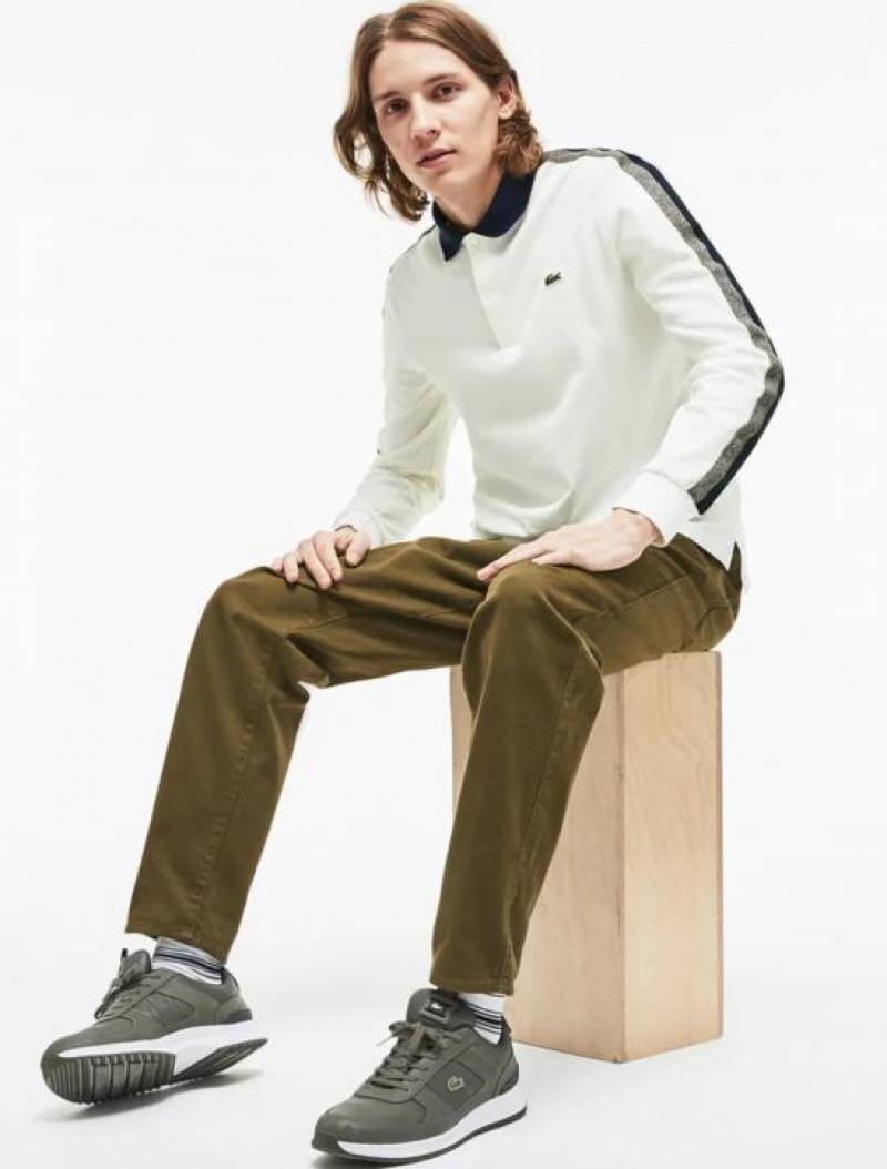 Lacost_e Very Premium Classic Full Sleeve Polo T-shirt (DN 501)