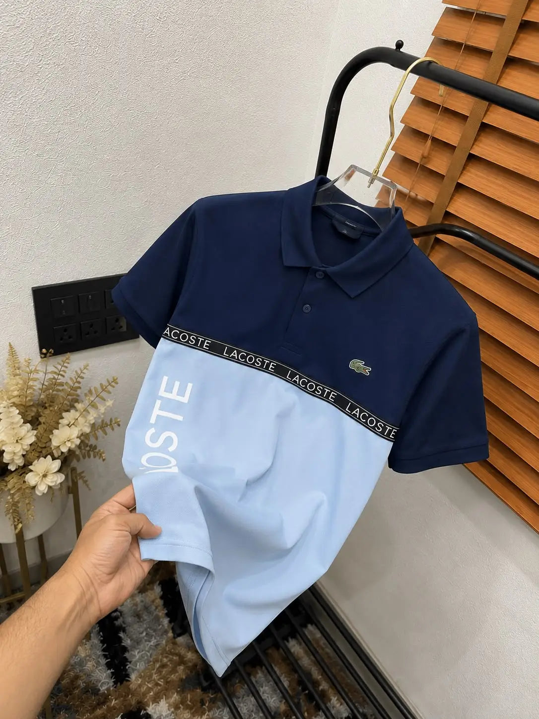 Lacost_e Imported Premium Polo T-shirt With Brand Box (DN 001)