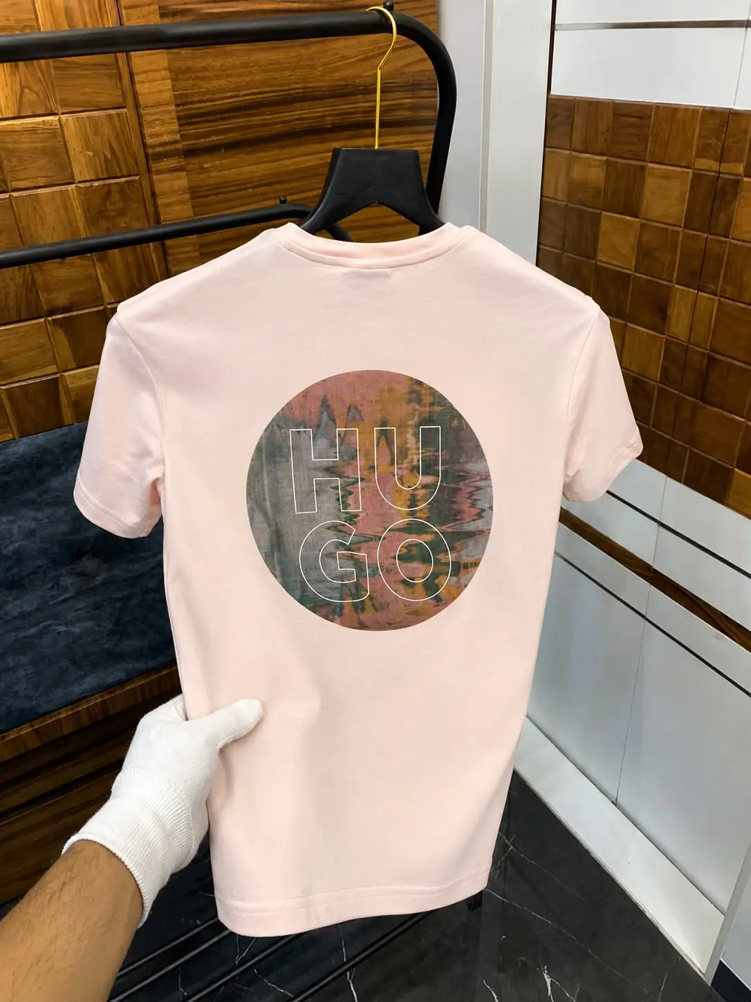 Hug_o Bos_s Printed Imported T-shirt With OG Box