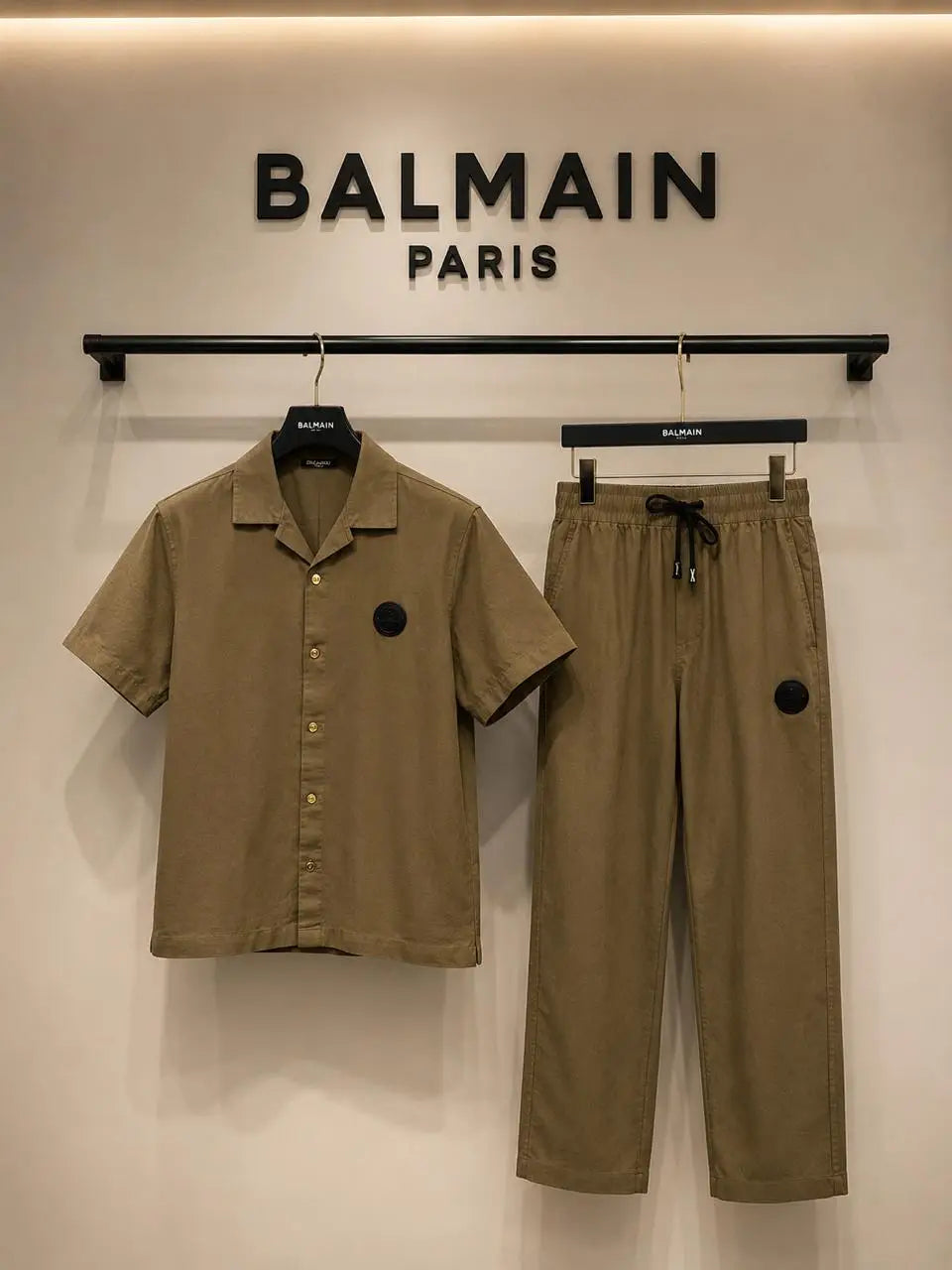 Balmai_n Paris 100% Imported Linen Exclusive Half Cord Set With Lower (DN 639)