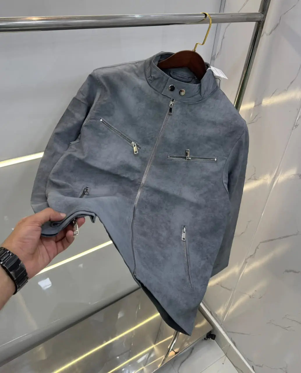Coac h Gery Premium Leather Jacket