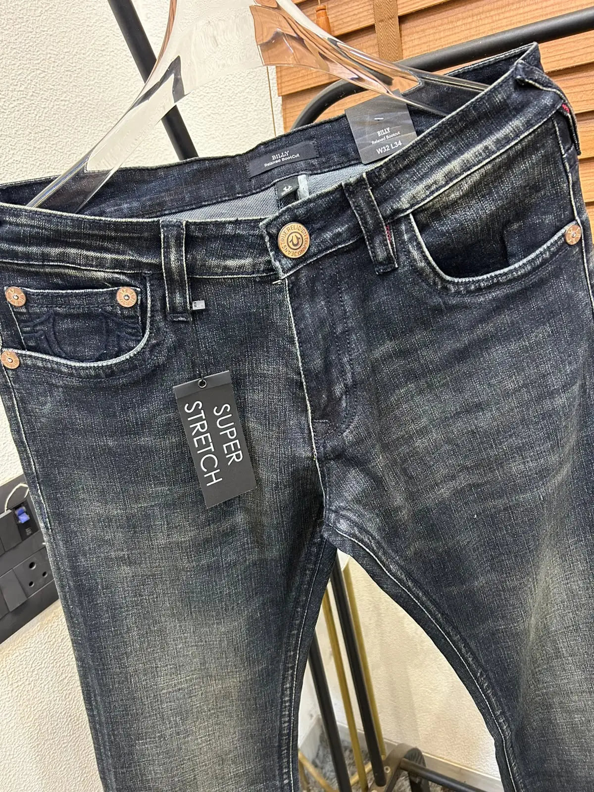 True Religio_n Exclusive Imported Boot Cut Denim Navy Blue (DN 644)