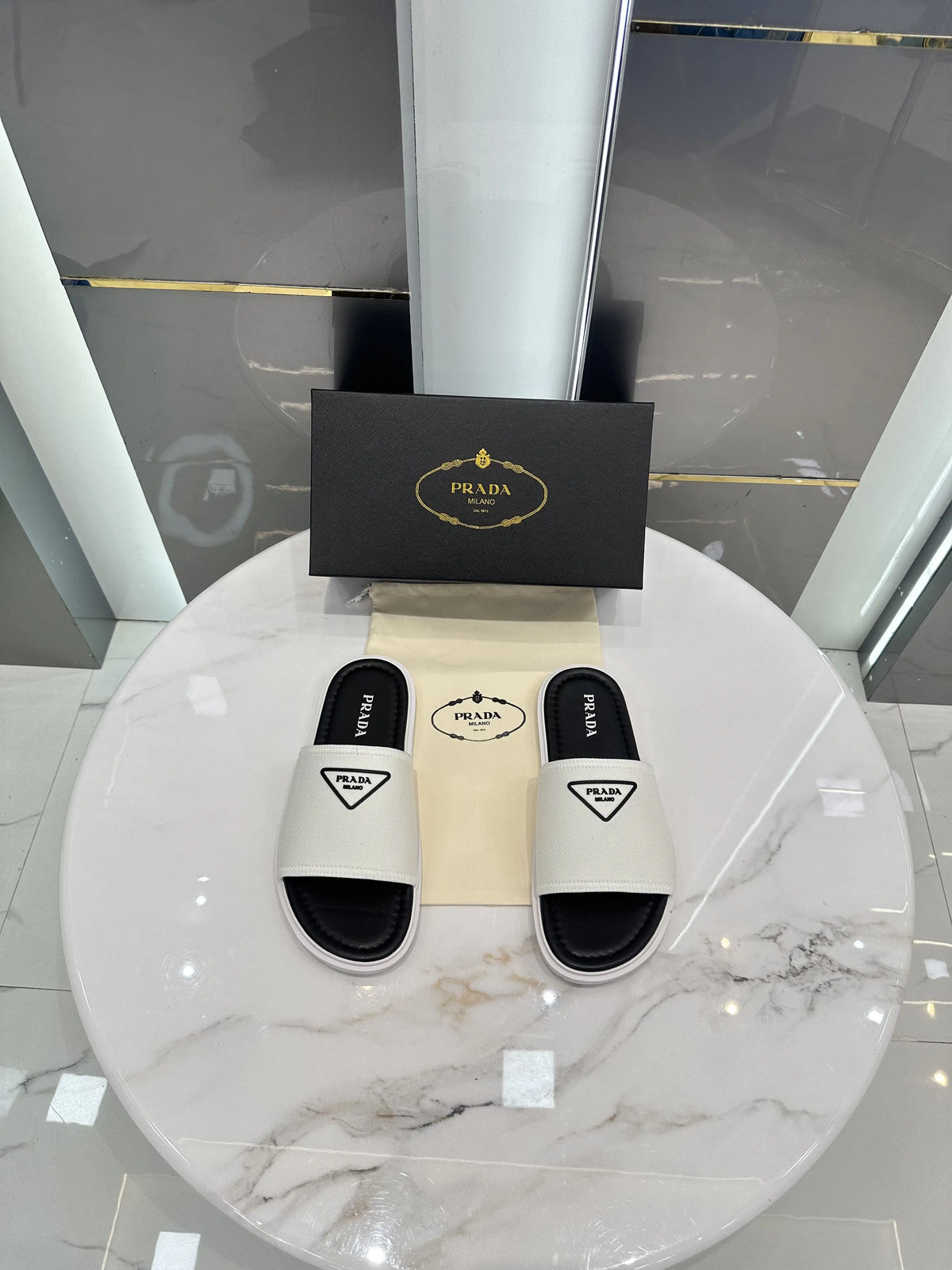 Prada_Milano Premium Luxury Slide For Men