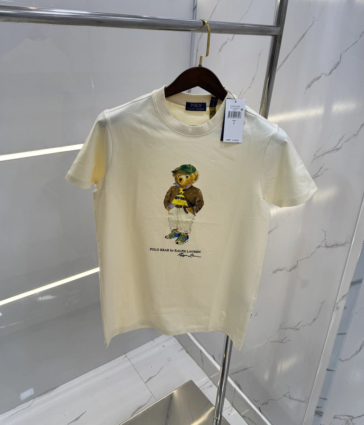 Ralph Laure n Cream Logo Work Premium T-Shirt