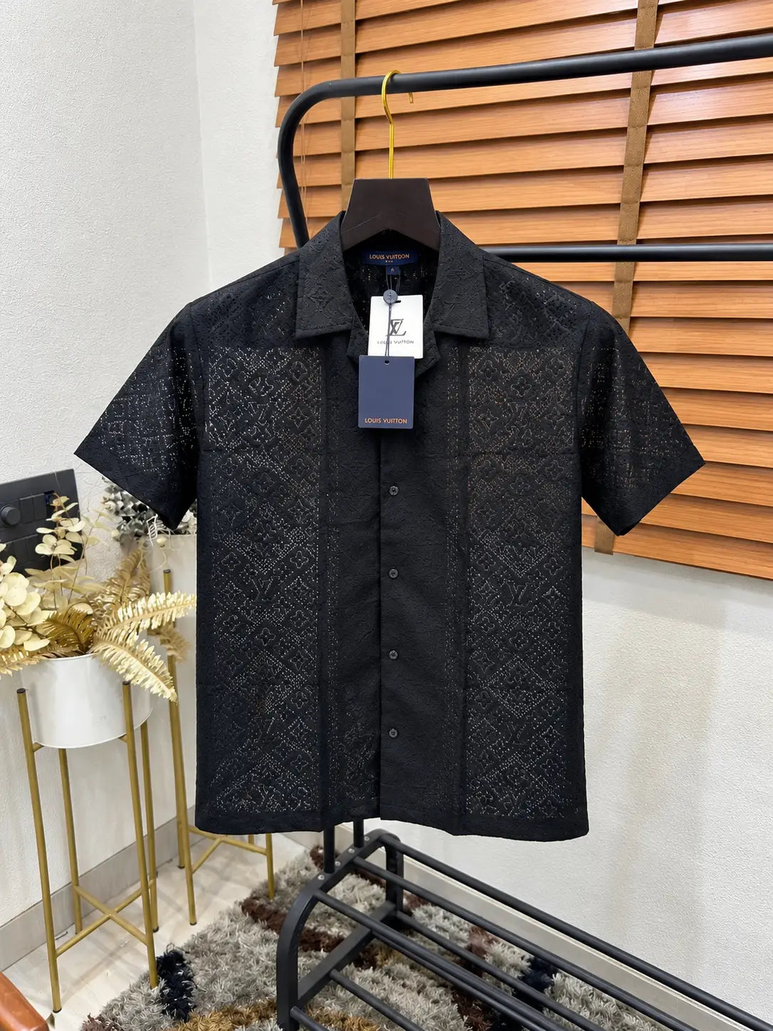 Loui_s Vuitton Turkey Imported Knitted Premium Crochet Half Shirt