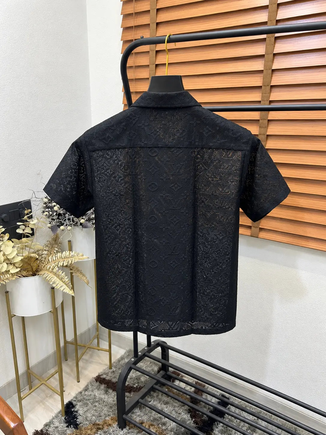 Loui_s Vuitton Turkey Imported Knitted Premium Crochet Half Shirt
