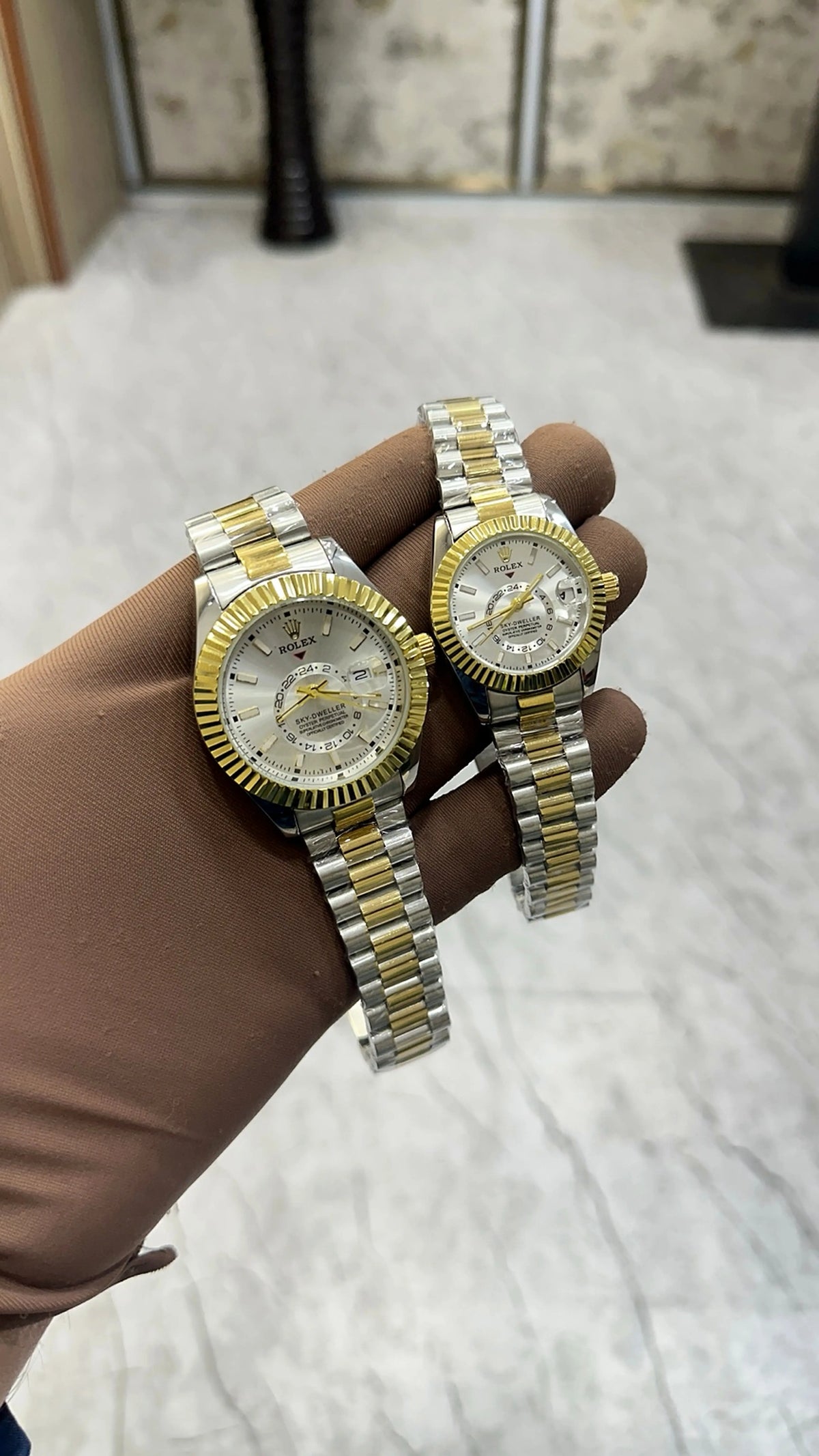 ROLEX SKYDWELLER COUPLE 