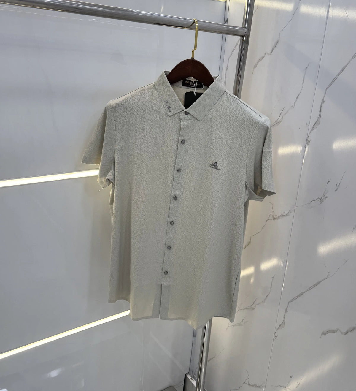 Loro Piana Beige Imported Luxury Shirt