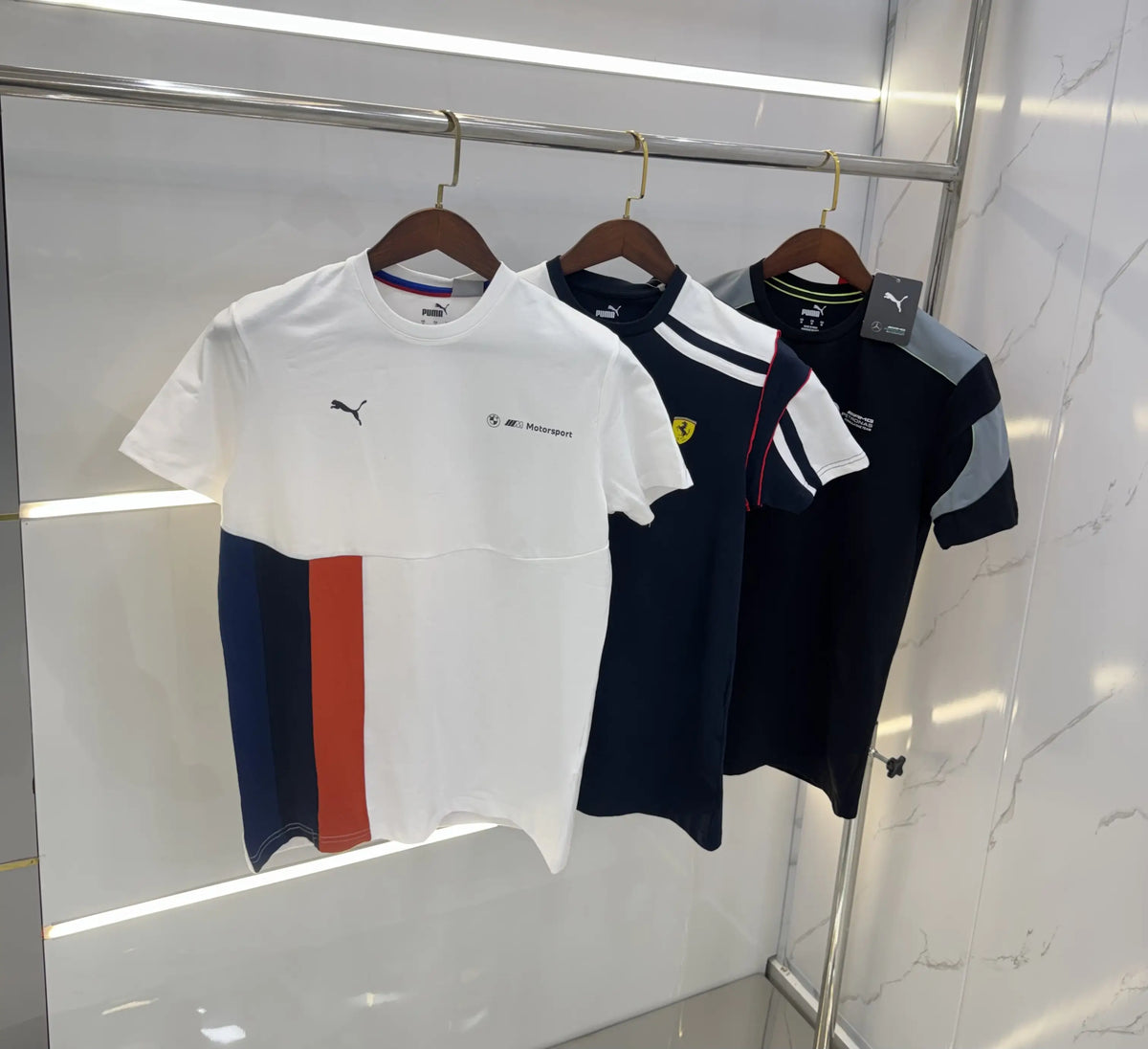 Pum a White Bmw Edition Premium T-Shirt