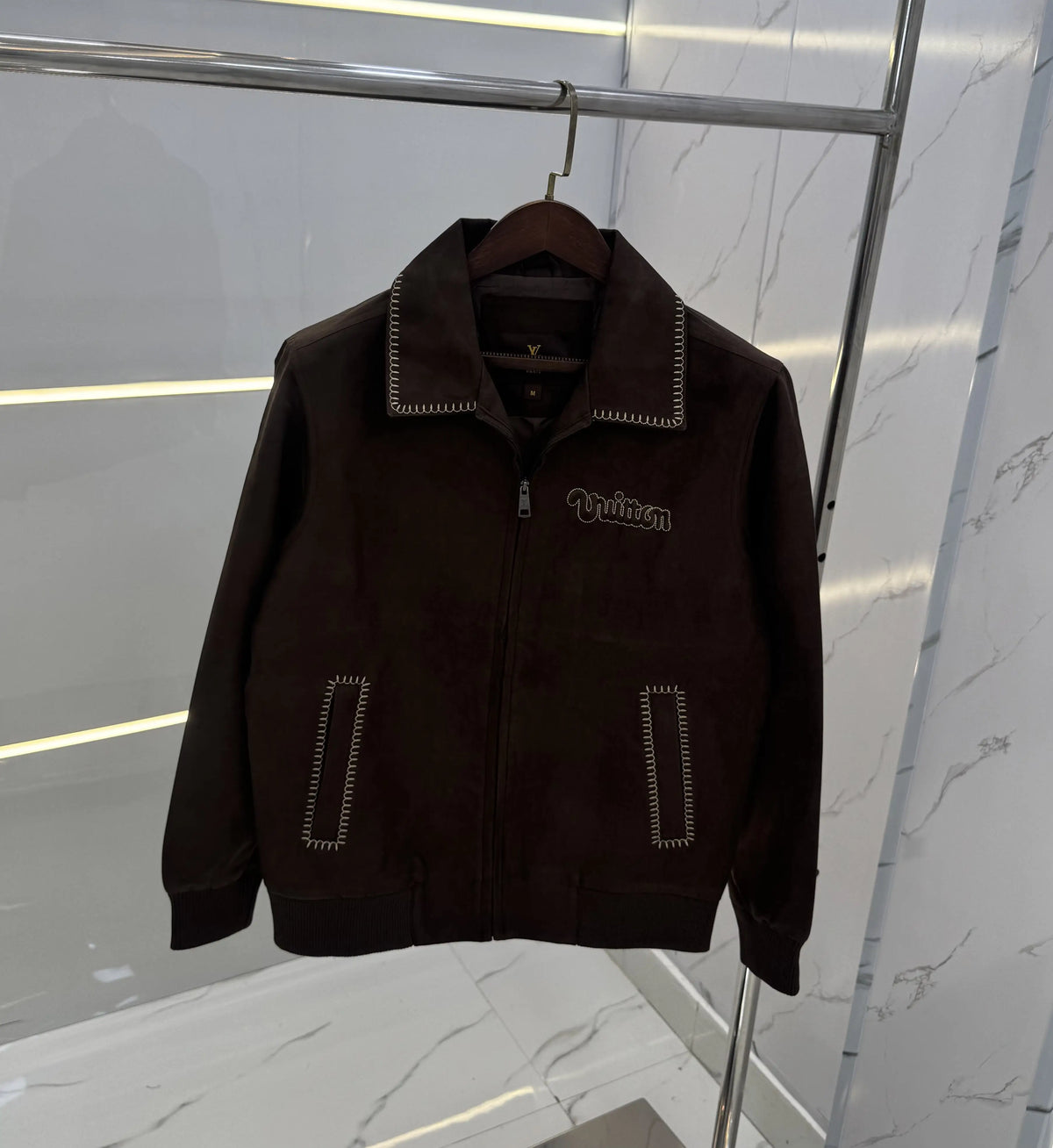 Louis Vuitto n Dark Brown Sweado Jacket