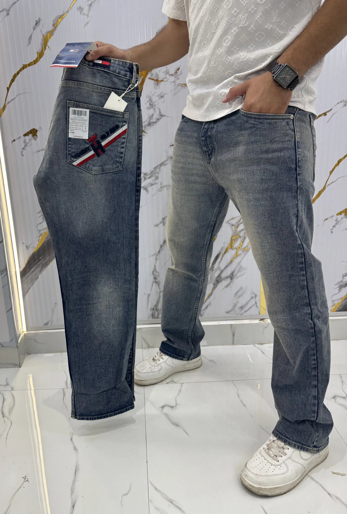 Tommy Hilfige r Greenish Imported Denim
