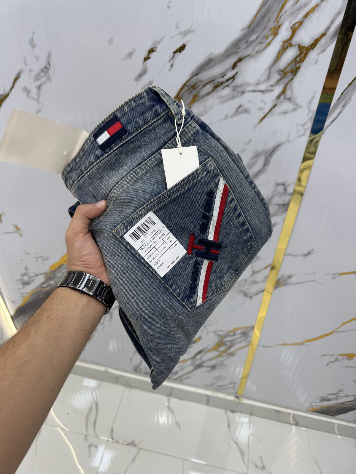 Tommy Hilfige r Greenish Imported Denim