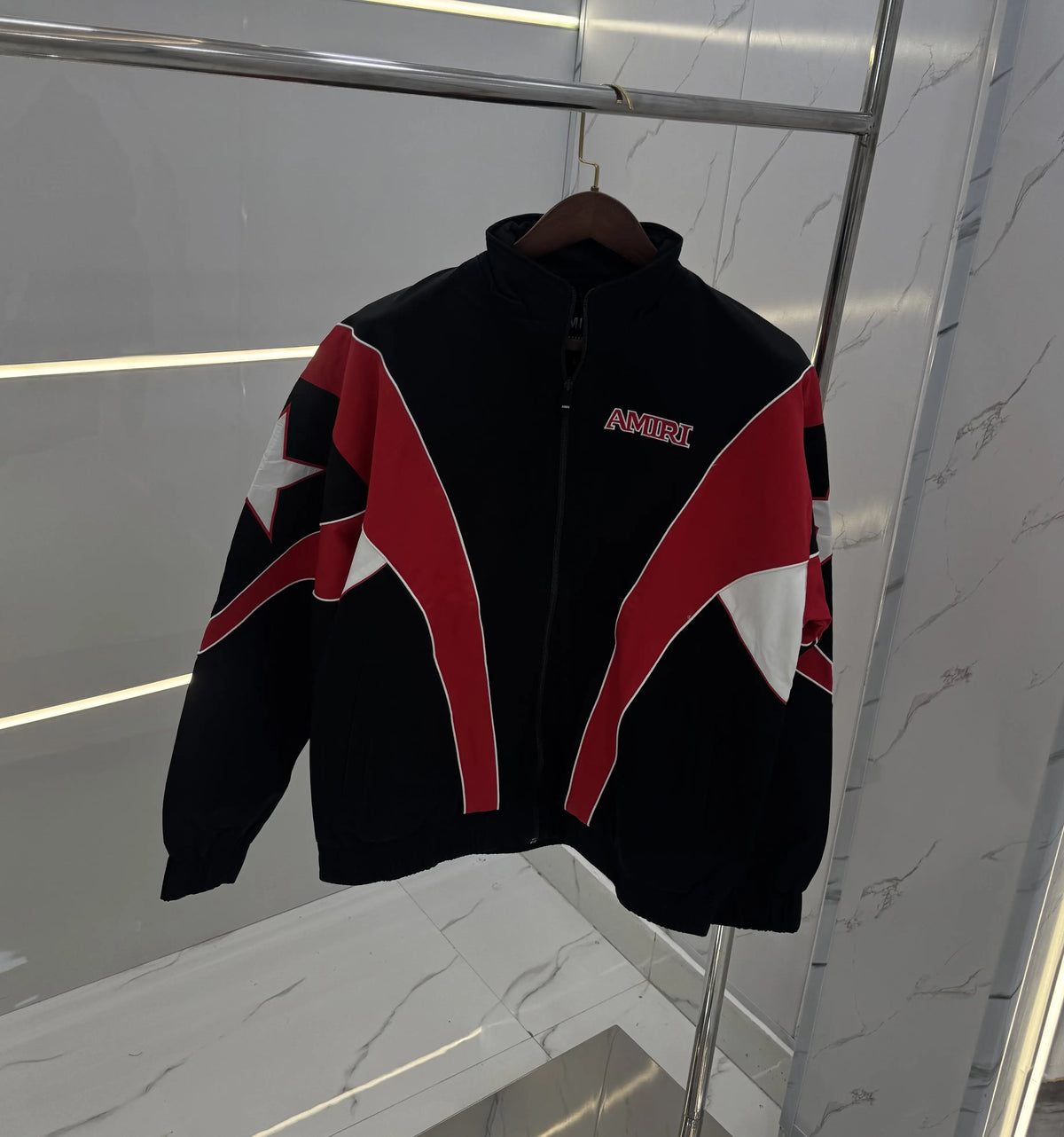 Amir i Red Karan Aujla Imported Bomber Jacket