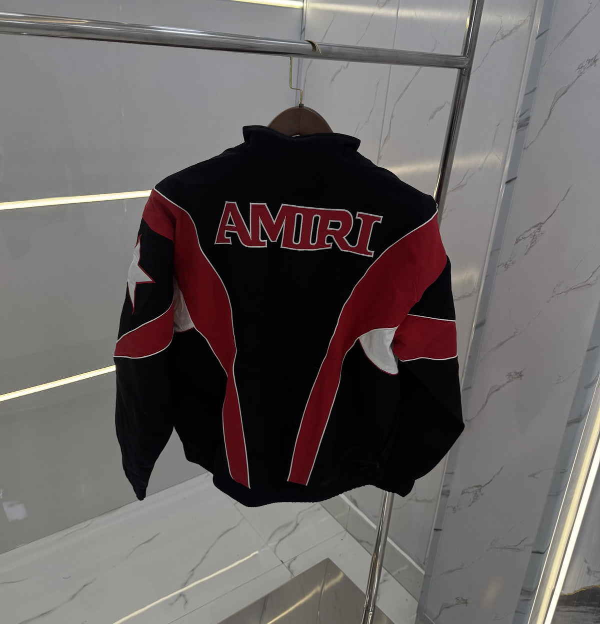 Amir i Red Karan Aujla Imported Bomber Jacket