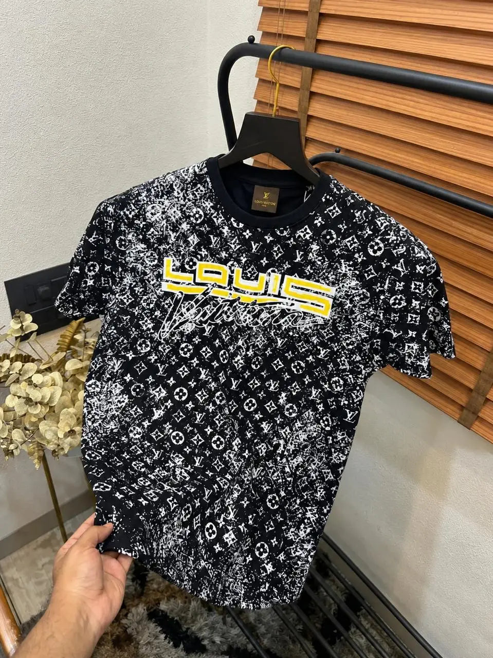 Loui_s Vuitton All Over Monogram Printed Premium T-shirt