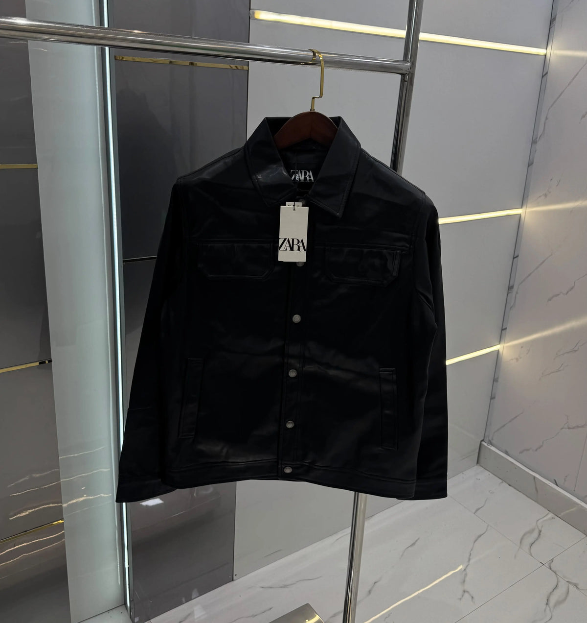 Zar a Balck Premium  Leather Jacket