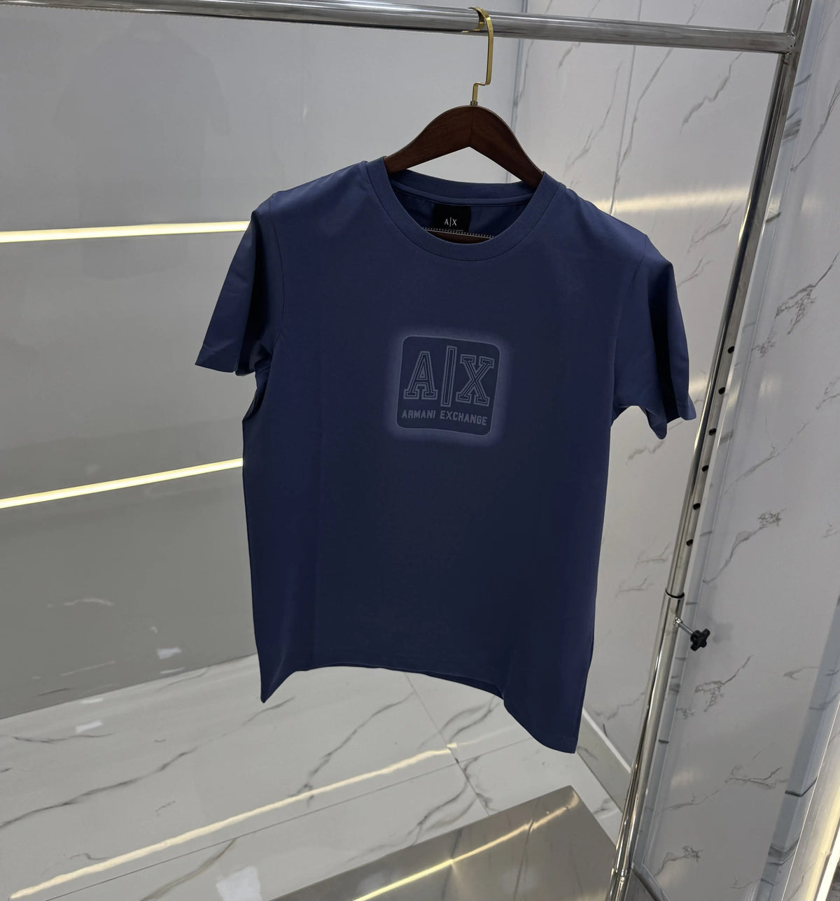 Arman i Exchange Blue Logo Work Premium T-Shirt