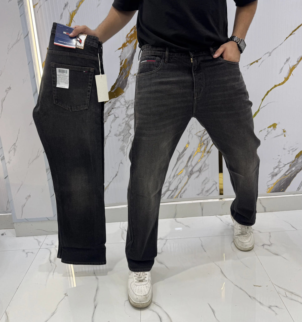 Tomm.y Hilfige.r Carbon Imported Denim