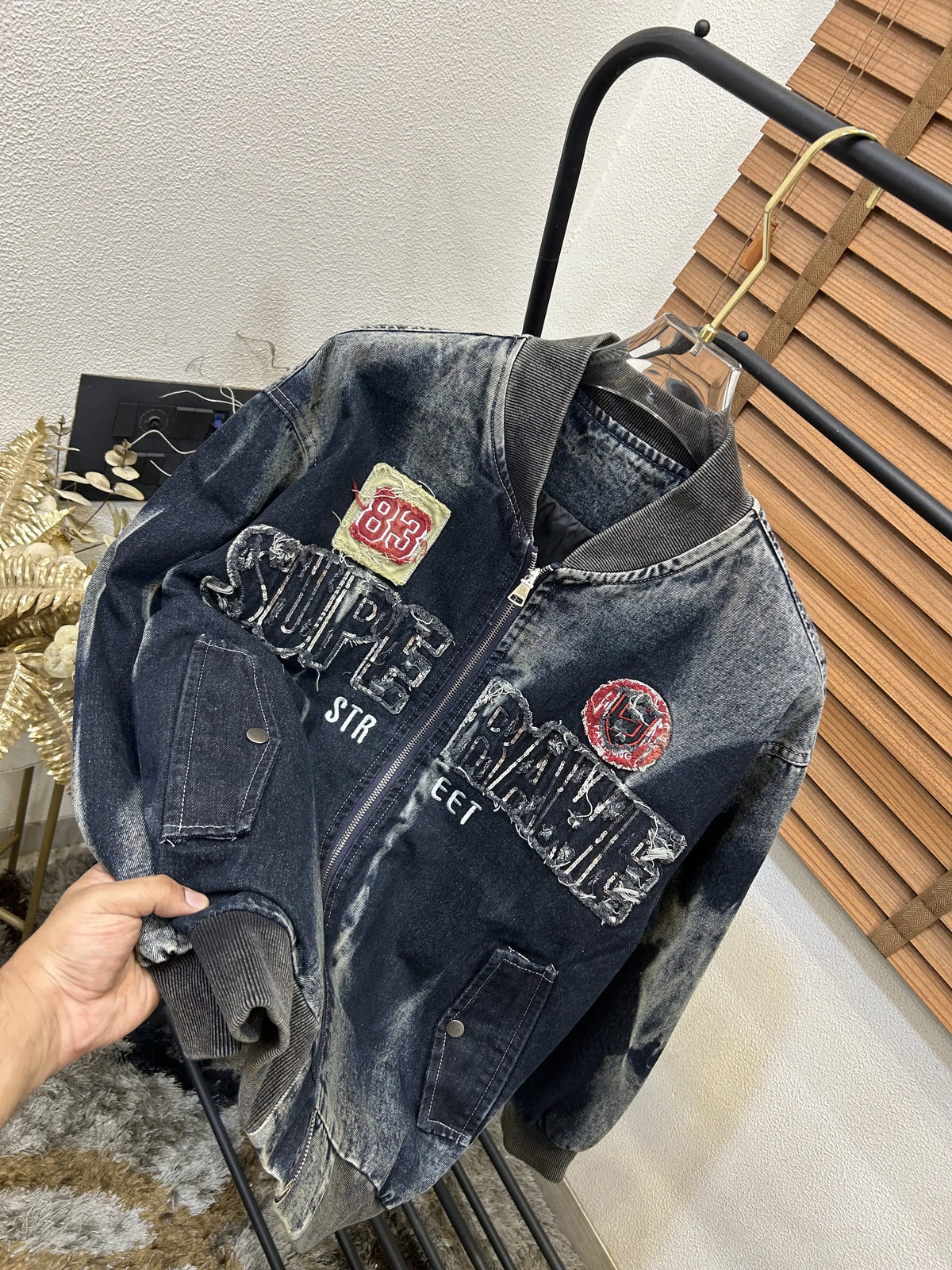 Imported Exclusive Highly Demanded Baggy Fit Denim Jacket (DN 653)