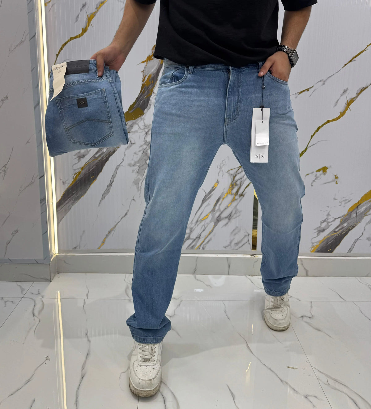 Arman i Exchange denim Blue Imported Denim