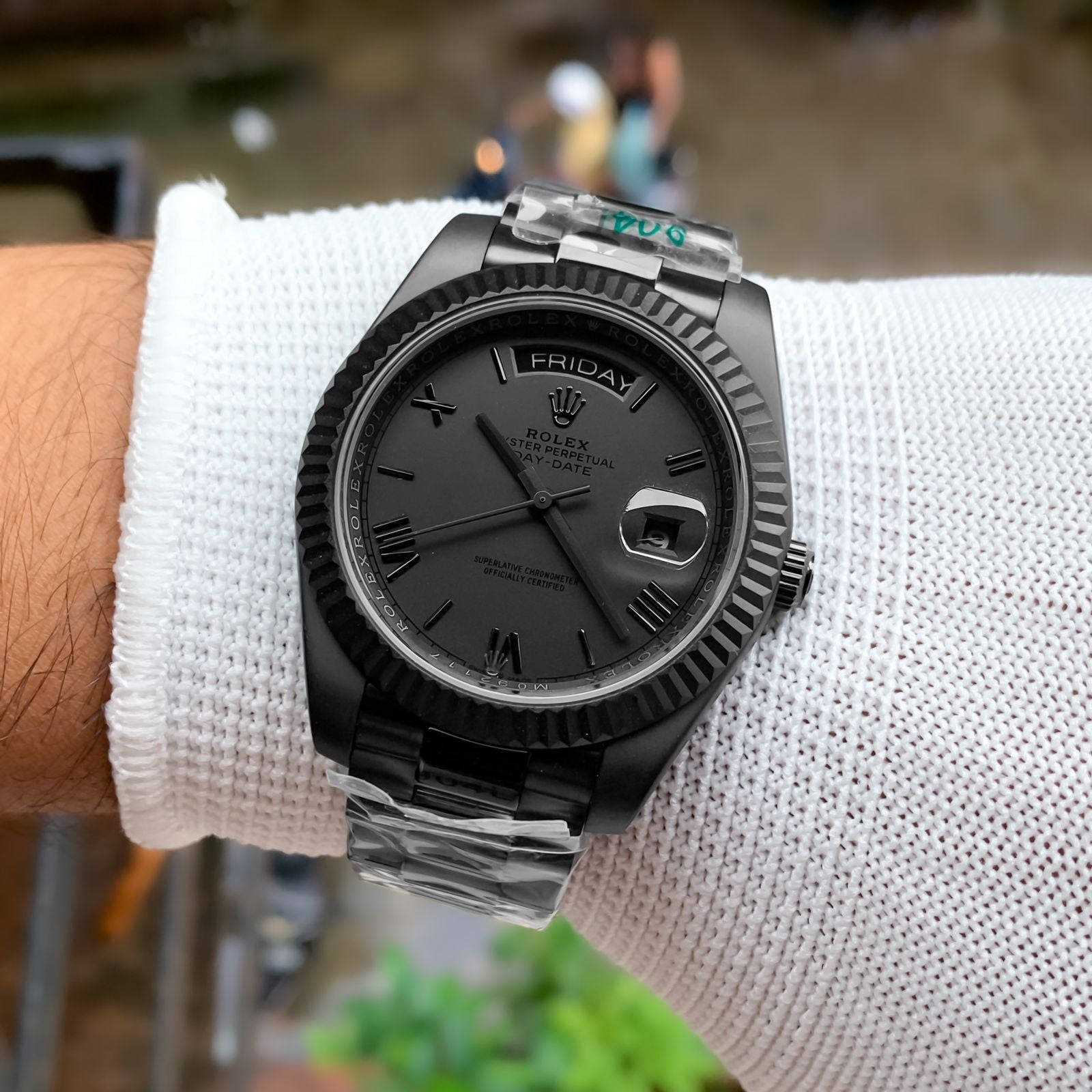 luxury Full Black Watch