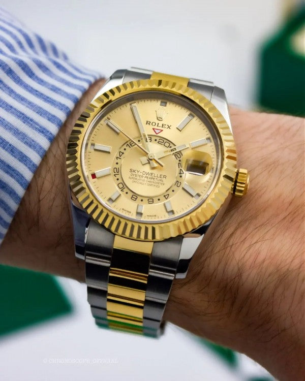 luxury Watch Oyster perpetual Sky Dweller