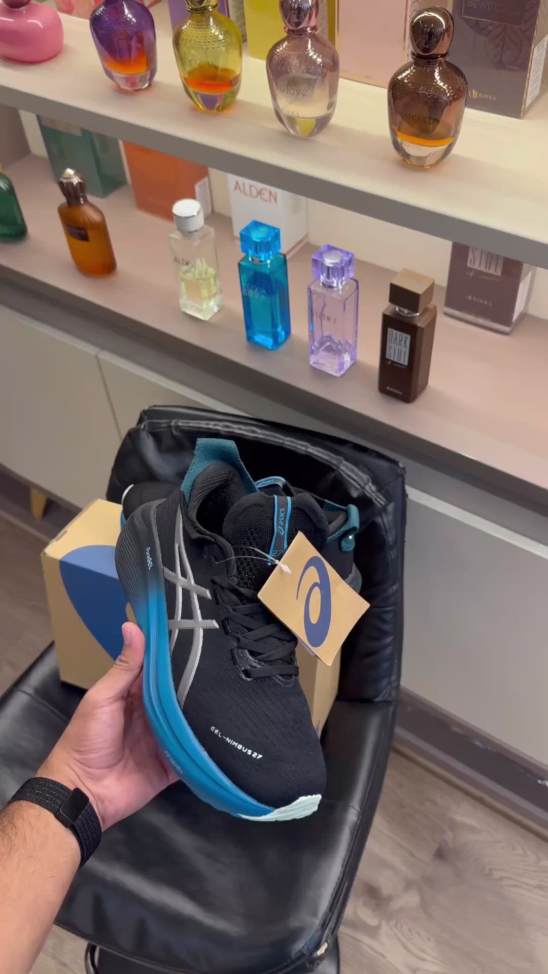ASI_CS GEL-NIMBUS 27 – Black Blue