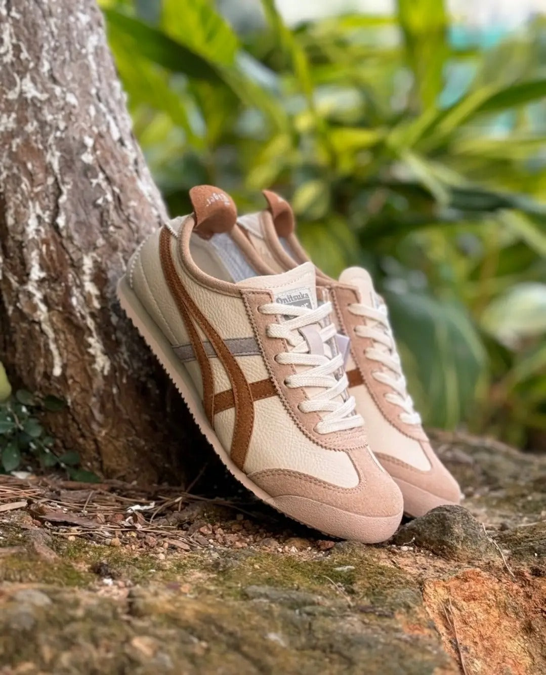 ONITSU_KA TIGER MEXICO 66 CREAM KHAKI