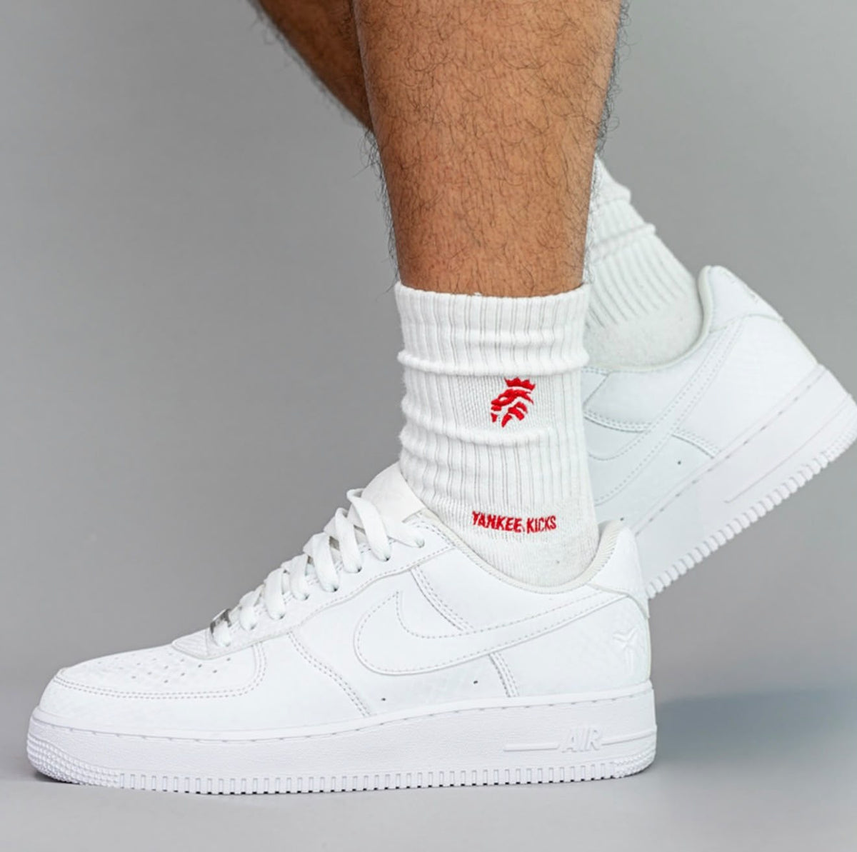 Nikke Airforce 1 x Kobe Bryant white snake skin