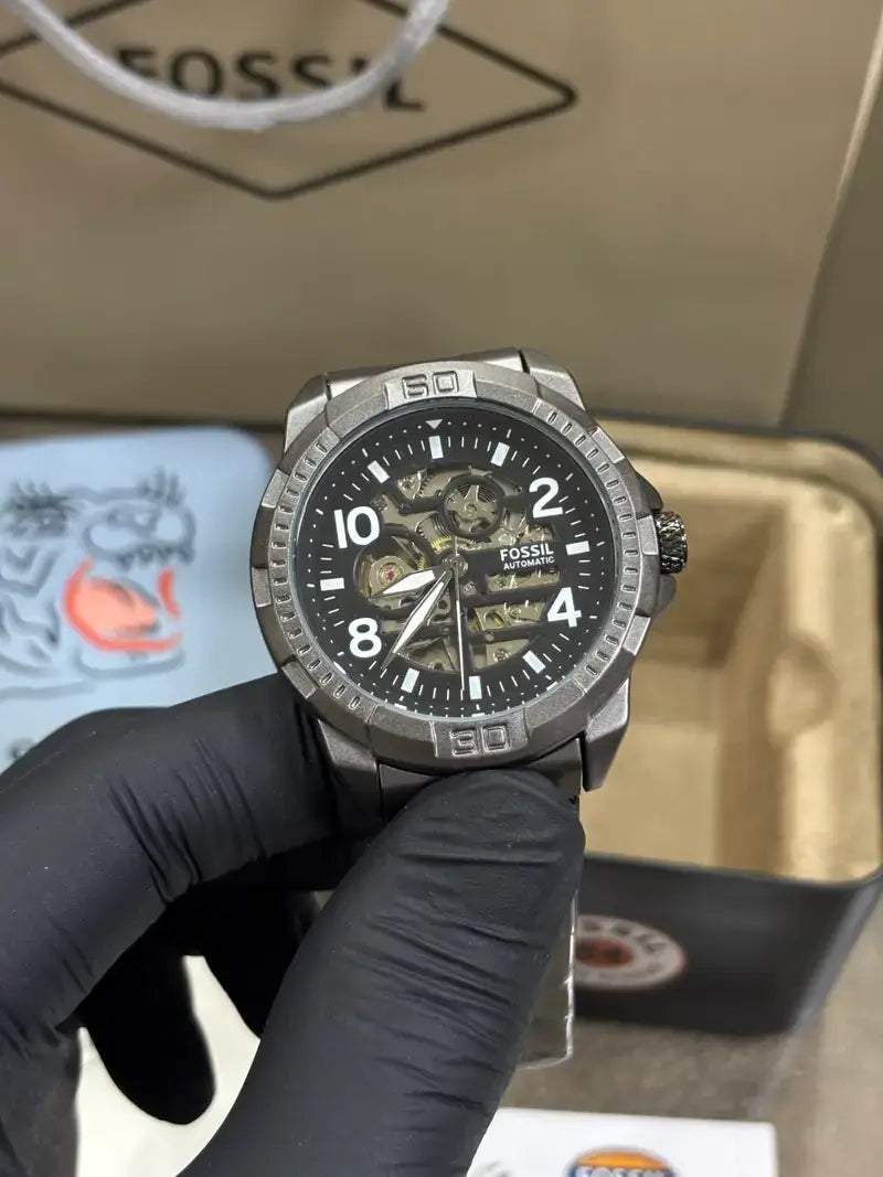 Fos_sil Bronson Automatic Grey-Black Dial (Copy)