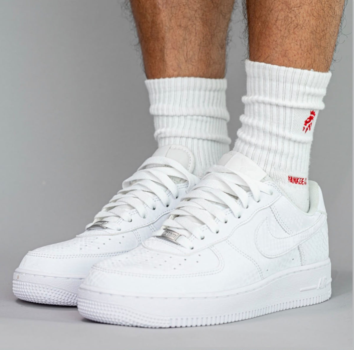Nikke Airforce 1 x Kobe Bryant white snake skin