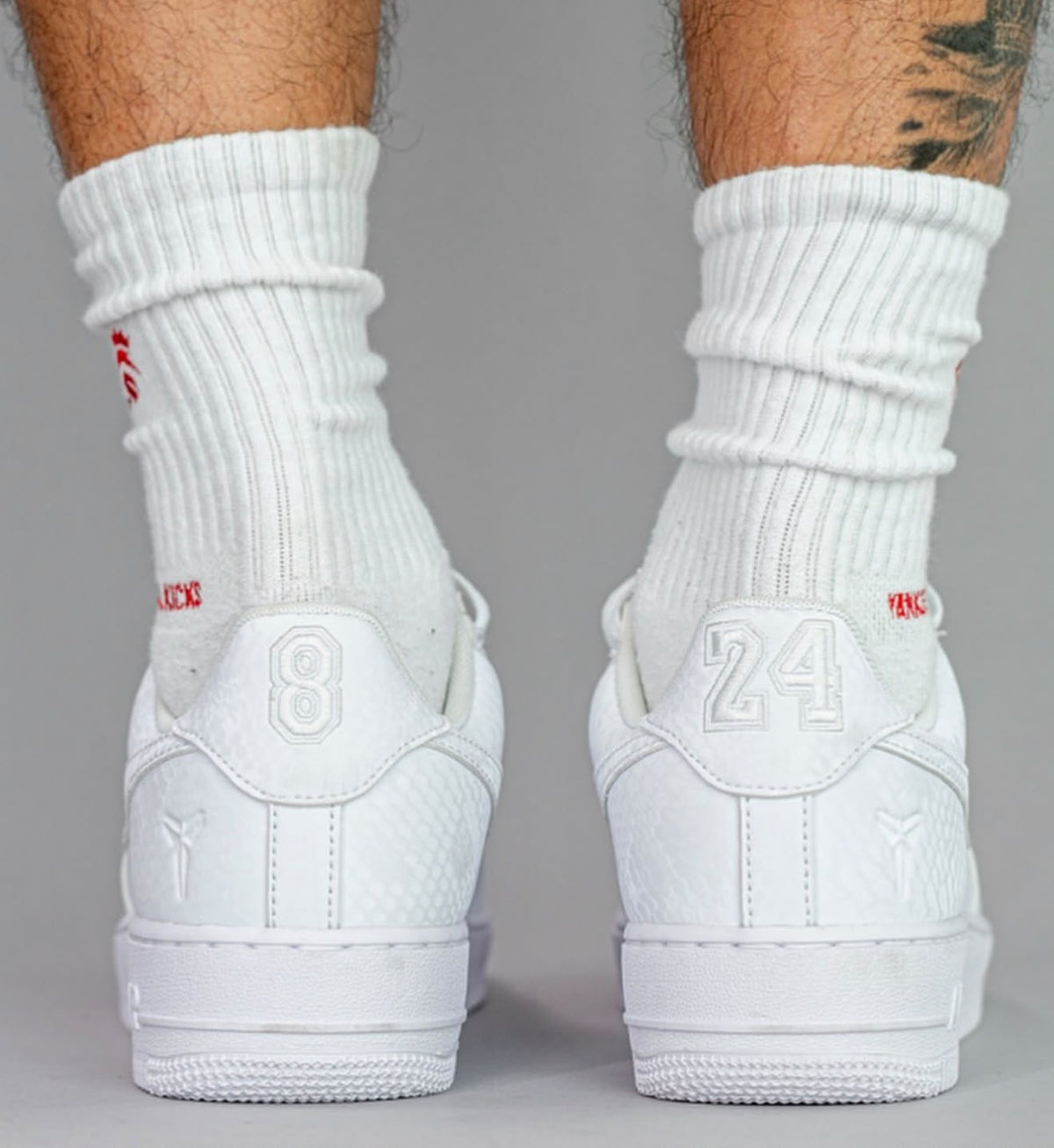 Nikke Airforce 1 x Kobe Bryant white snake skin