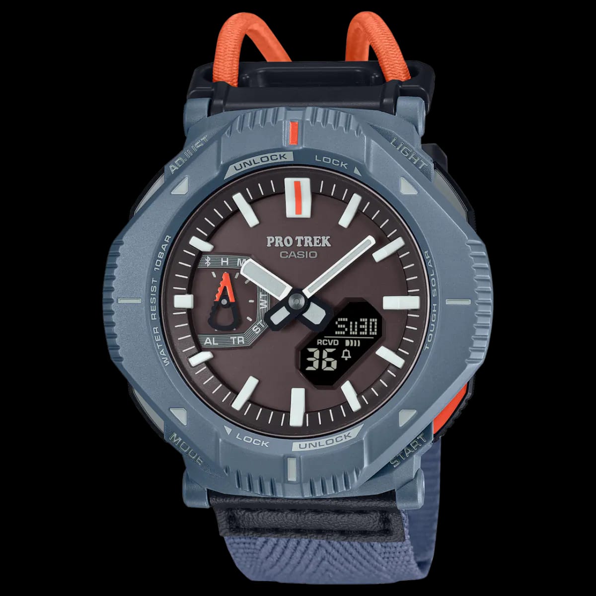 Casio Protrek Hiker Line PRJ-B001 Blue Orange
