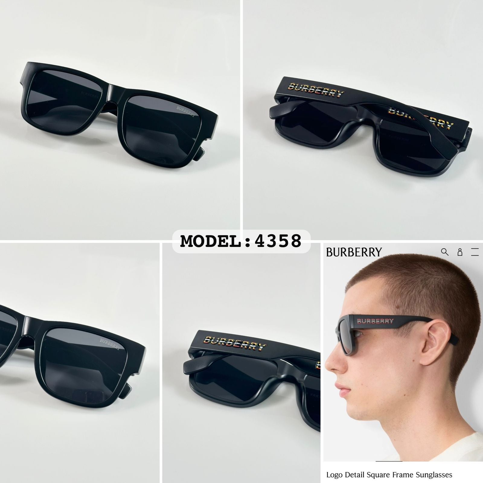 BURB_ERRY 4358 BLACK MULTI