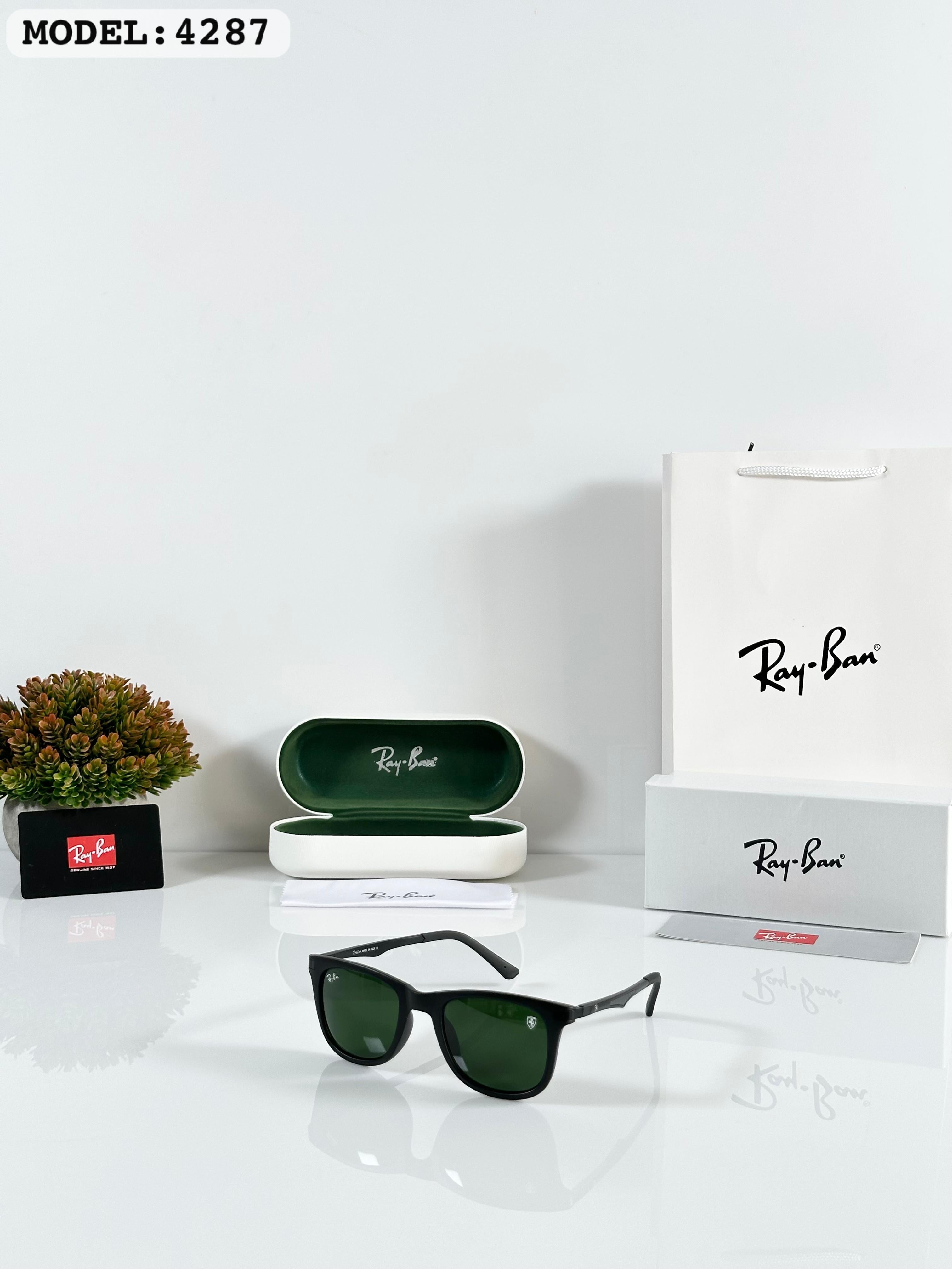 RAY_BA_N 4287 BLACK GREEN