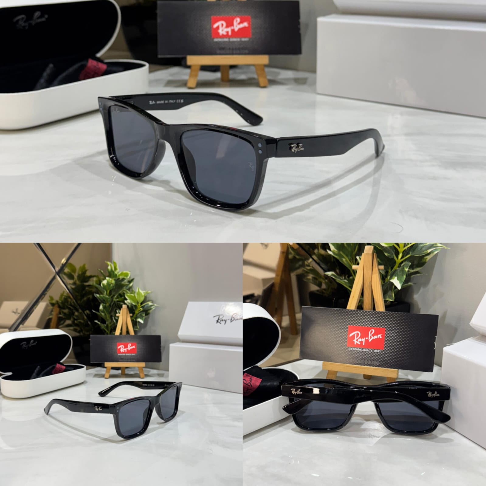 RAYB_AN 0502 GLOSSY BLACK