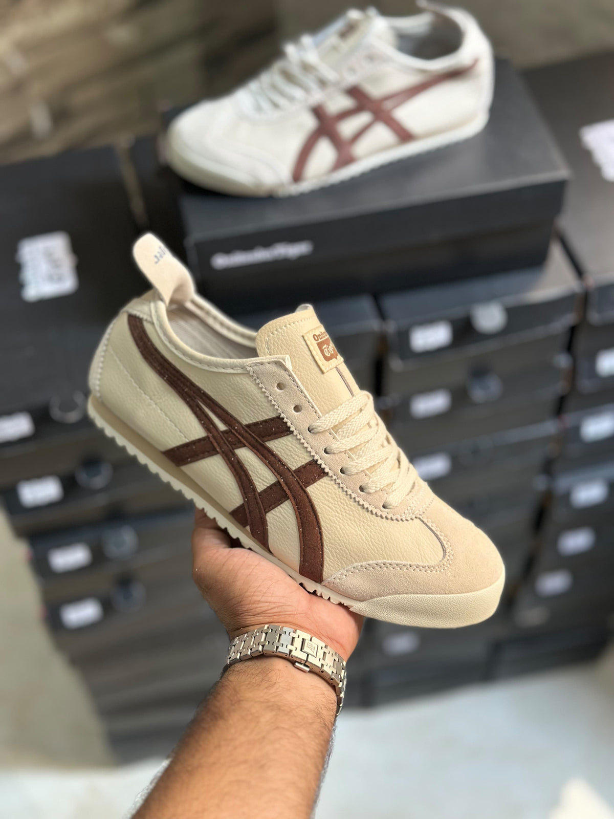 Onitsuk_ka tiger Mexico 66 mocha brown