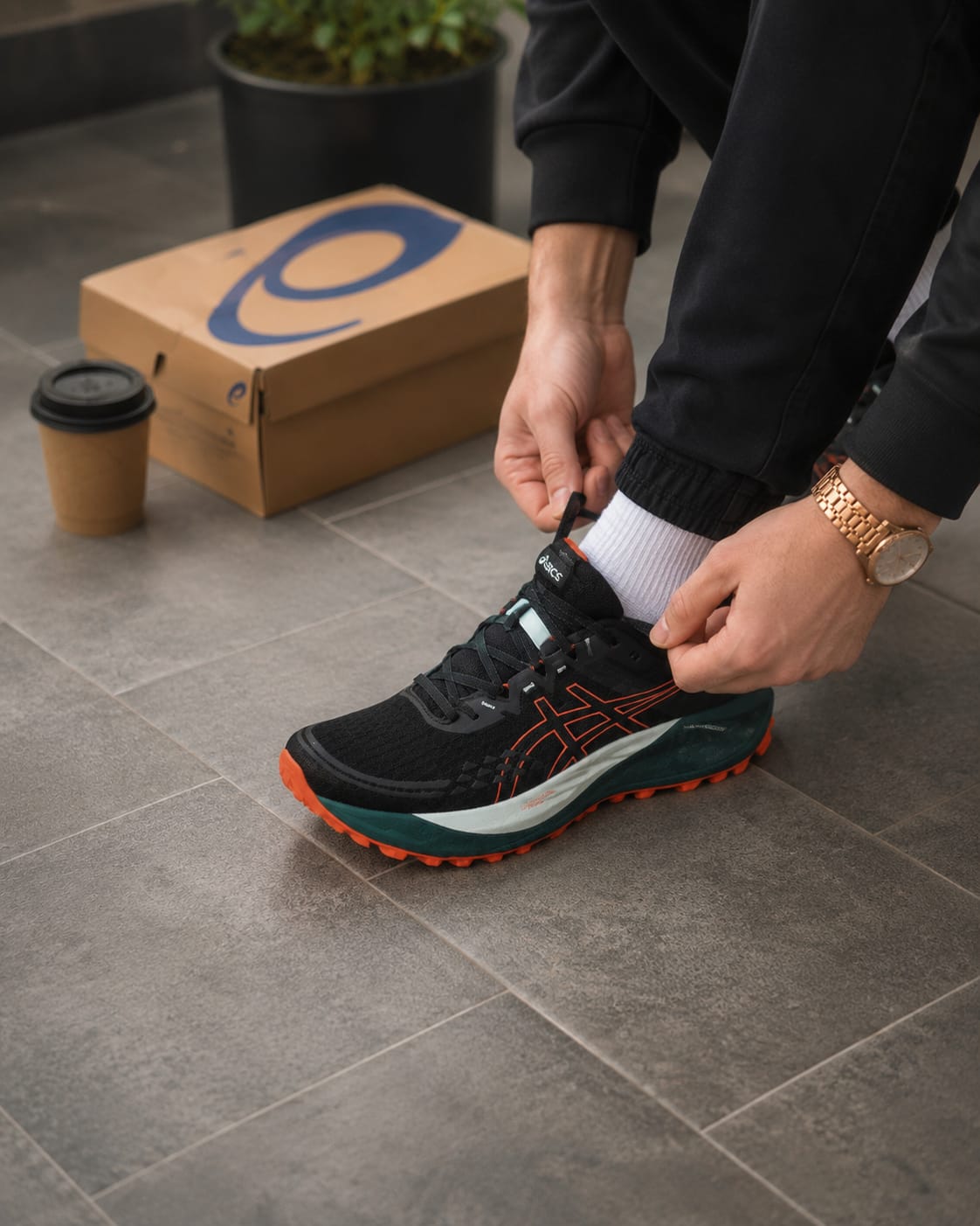 ASi_CS GEL TRABUCO 13 TRAIL RUNNING BLACK NOVA