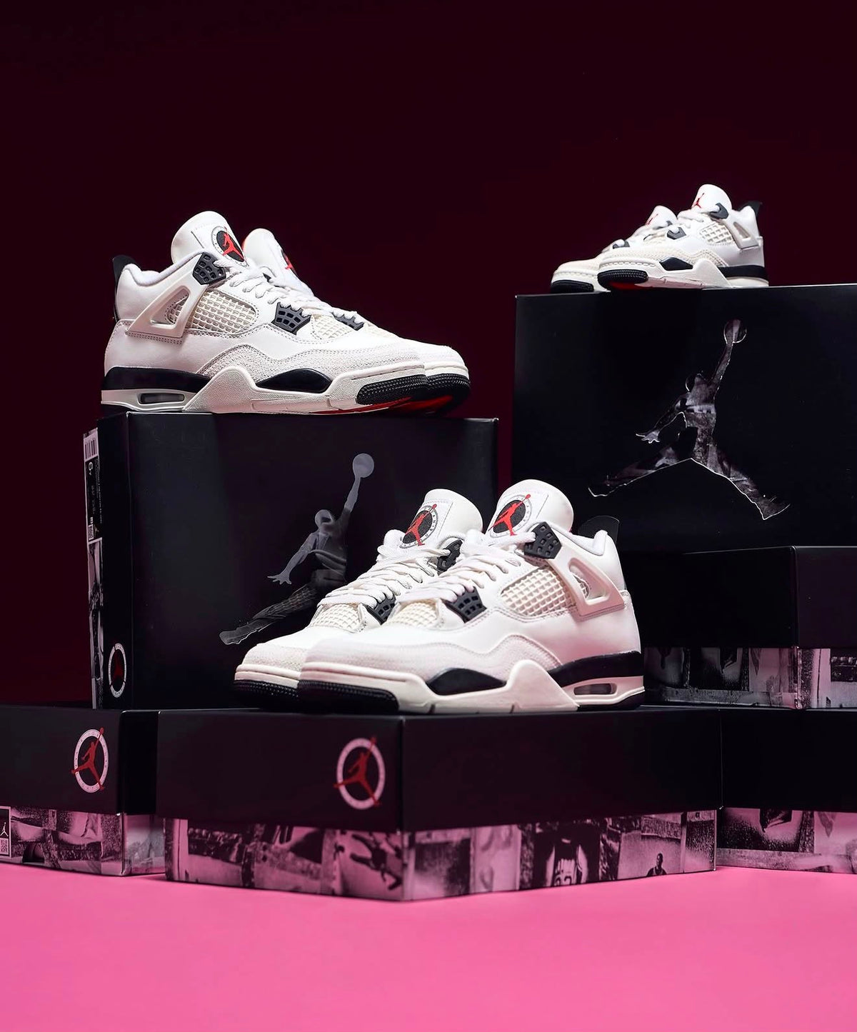 NIK_E AIR JORDAN RETRO 4 FIGHT CLUB
