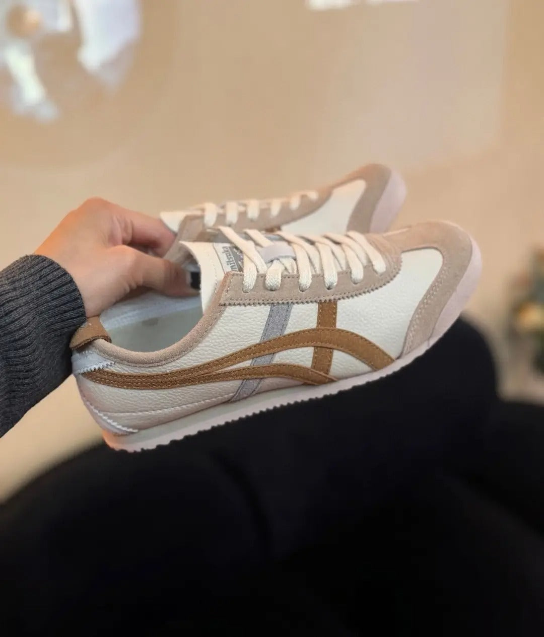 ONITSU_KA TIGER MEXICO 66 CREAM KHAKI