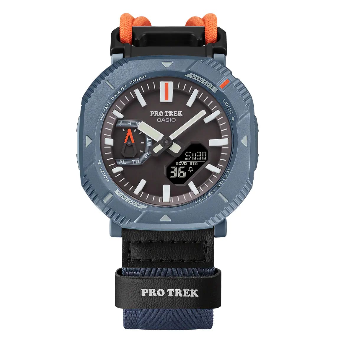 Casio Protrek Hiker Line PRJ-B001 Blue Orange