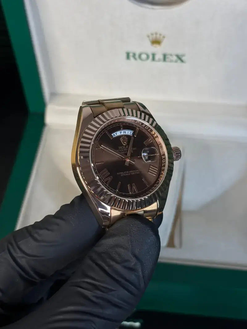 Rol_ex day date copper roman dial