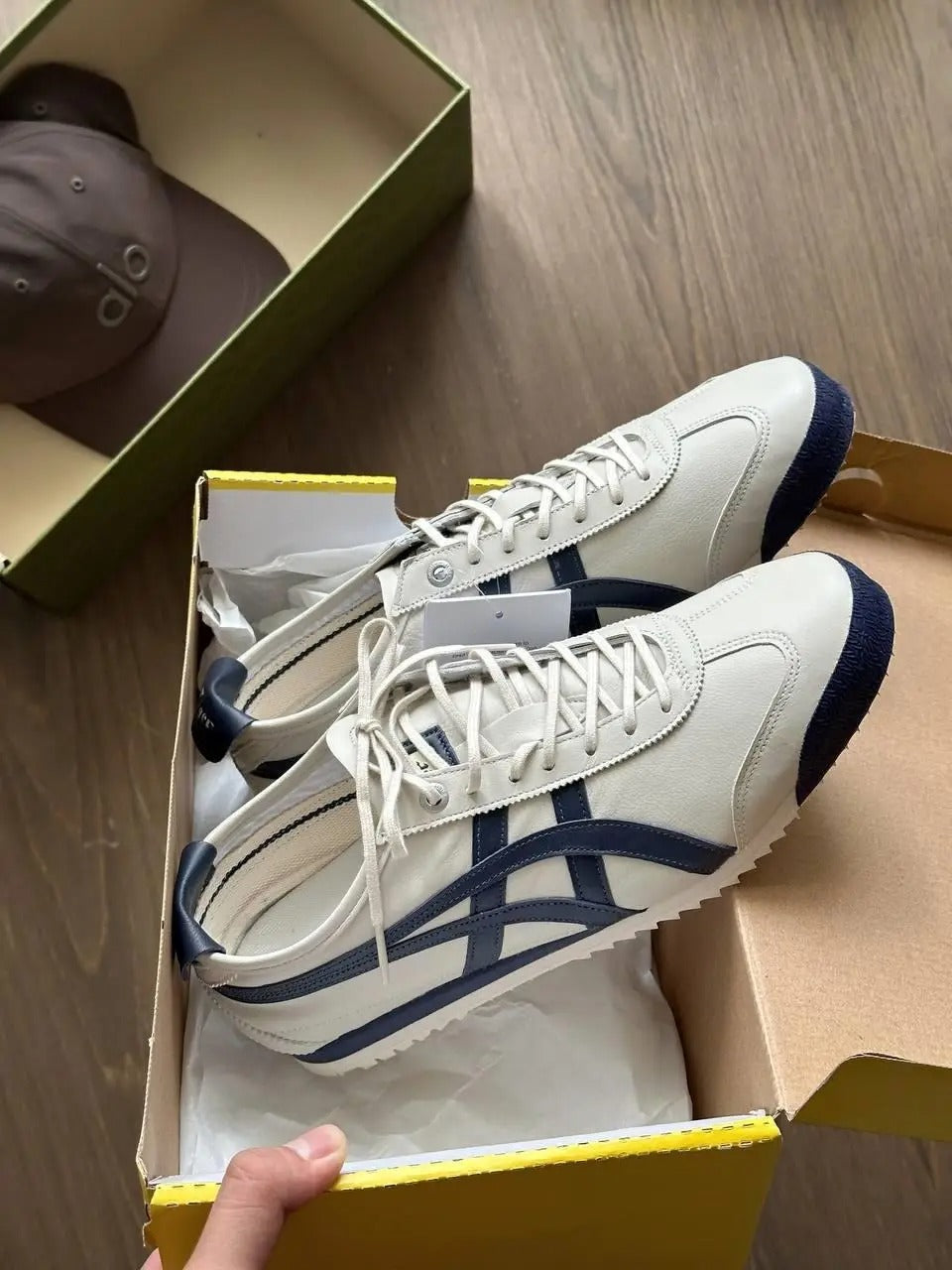 ONITSU_KA TIGER MEXICO 66 Birch cream blue