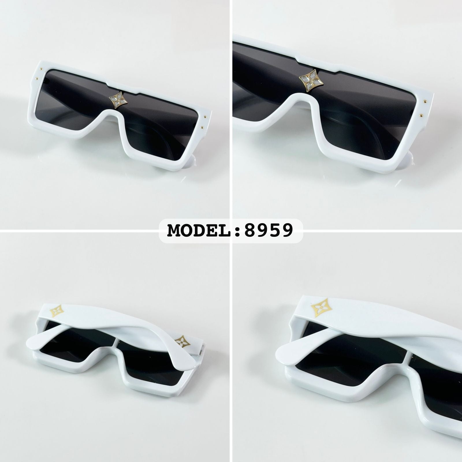 LO_UIS VUIT_TON 8959 WHITE BLACK