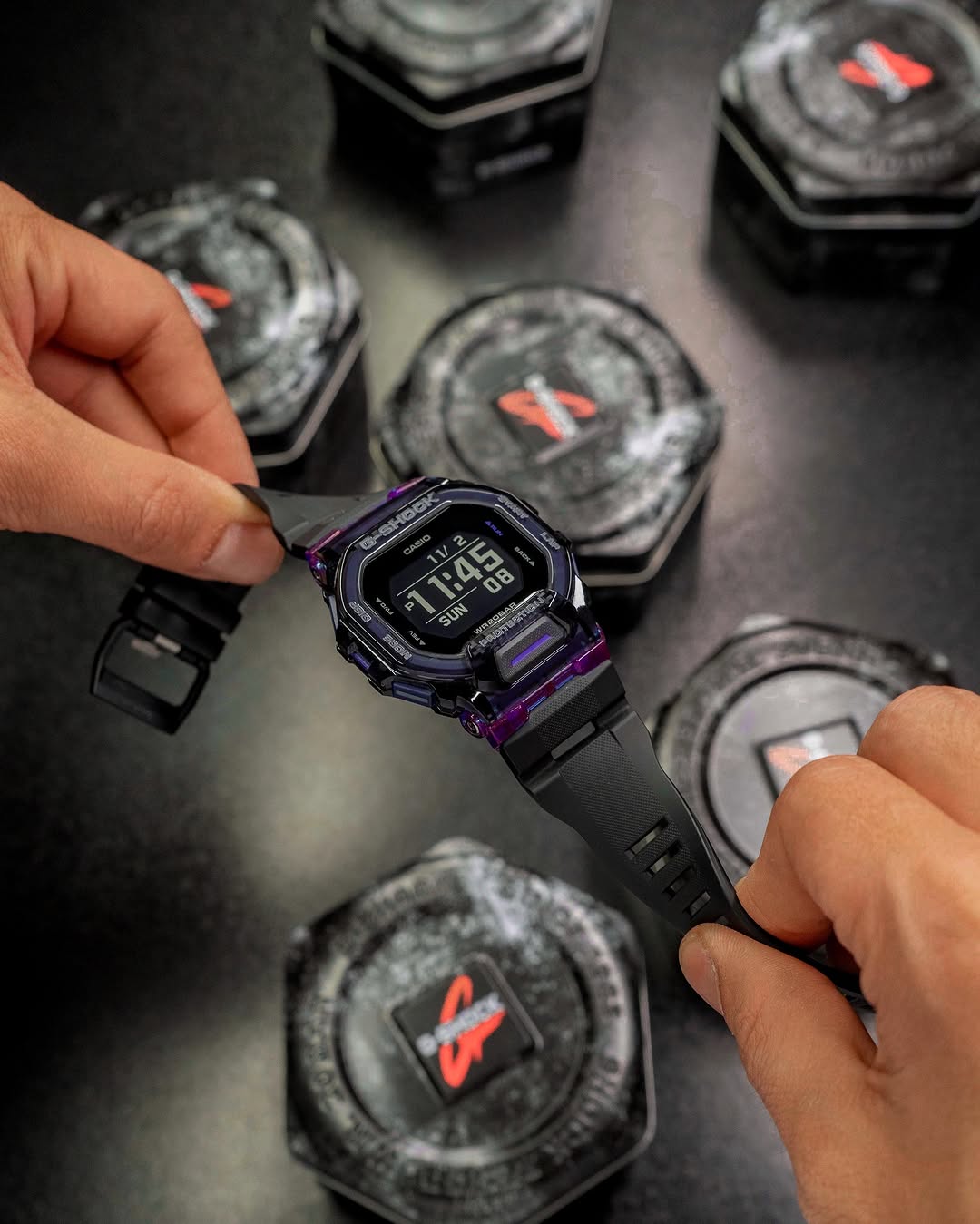 BePrimi's Casio G-Shock GBD-200SM (Purple)