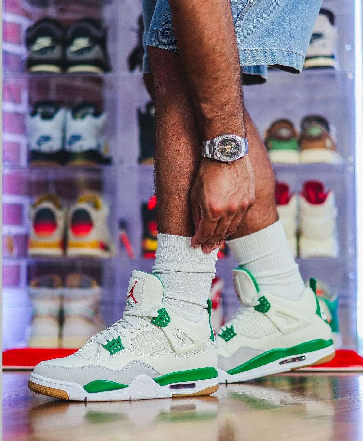 NIK_E AIR JORDAN 4 PINE GREEN