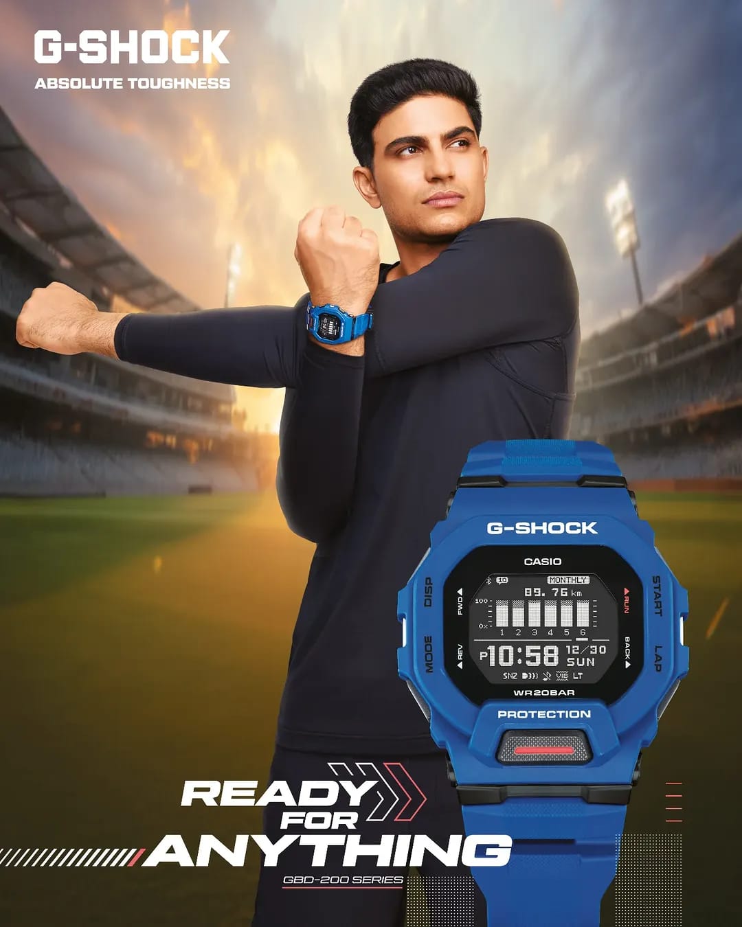BePrimi's Casio G-Shock GBD-200SM (Blue)